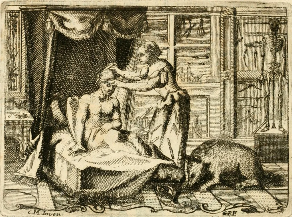 An illustration from Iconologia del cavaliere Cesare Ripa, perugino, 1764, leaf 407