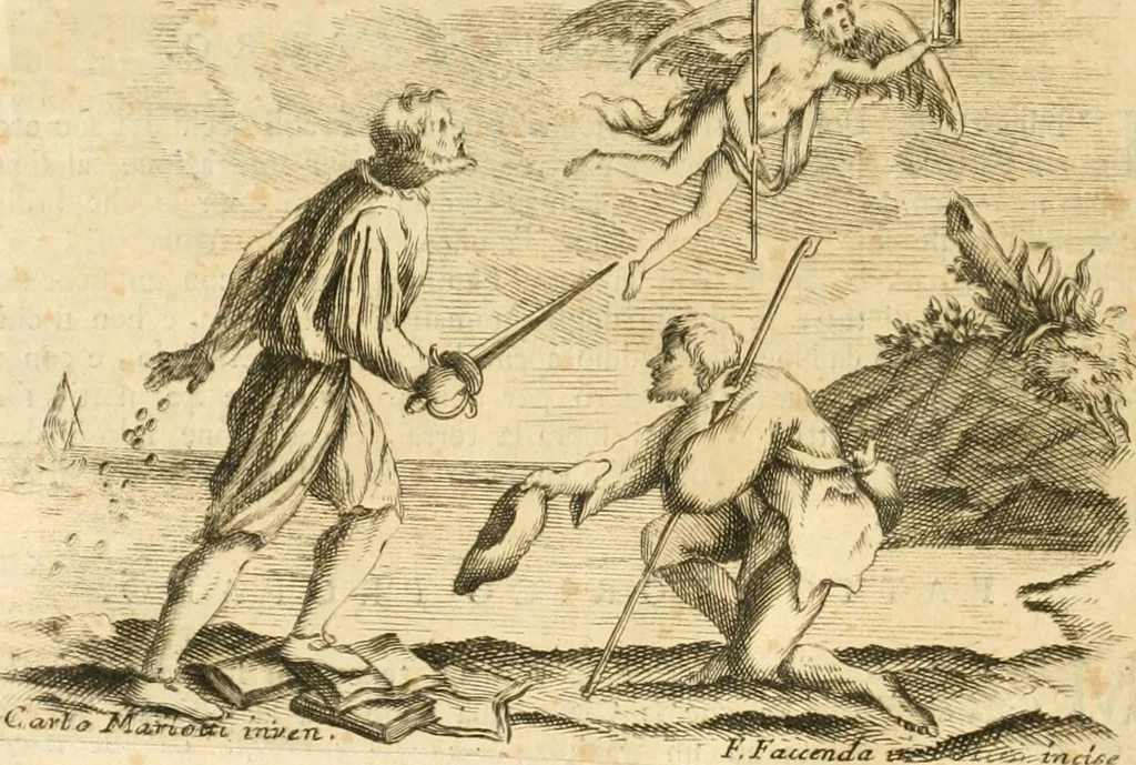 An illustration from Iconologia del cavaliere Cesare Ripa, perugino, 1764, leaf 63
