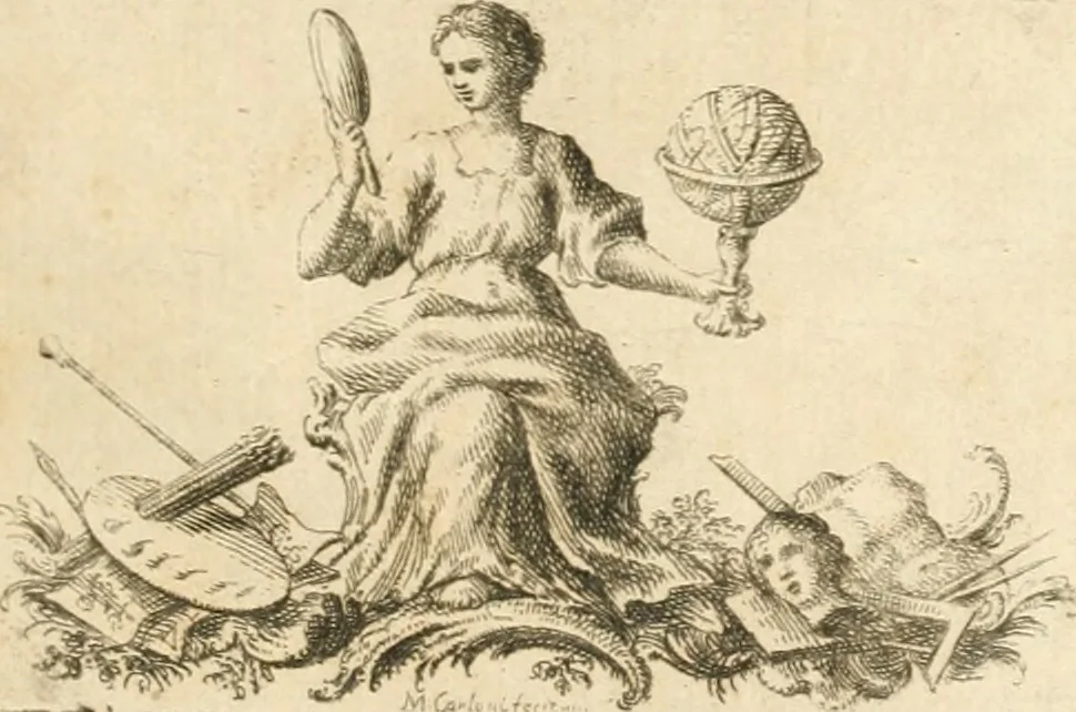 An illustration from Iconologia del cavaliere Cesare Ripa, perugino, 1764, leaf 8