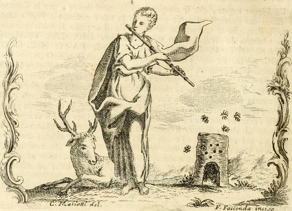 An illustration from Iconologia del cavaliere Cesare Ripa, perugino, 1764, leaf 93