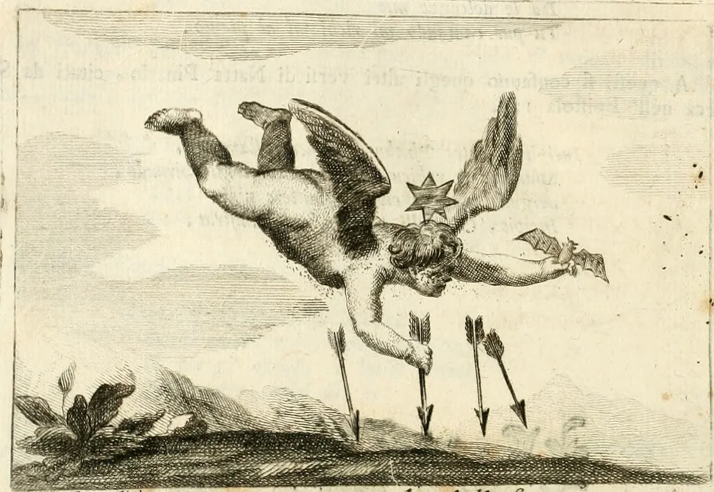 An illustration from Iconologia del cavaliere Cesare Ripa, perugino, 1764, leaf 105