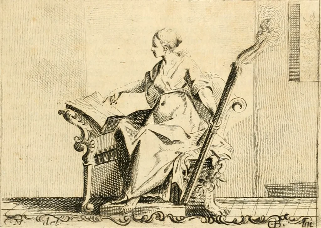 An illustration from Iconologia del cavaliere Cesare Ripa, perugino, 1764, leaf 12