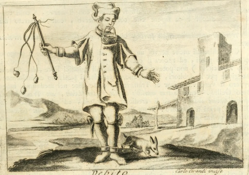 An illustration from Iconologia del cavaliere Cesare Ripa, perugino, 1764, leaf 128