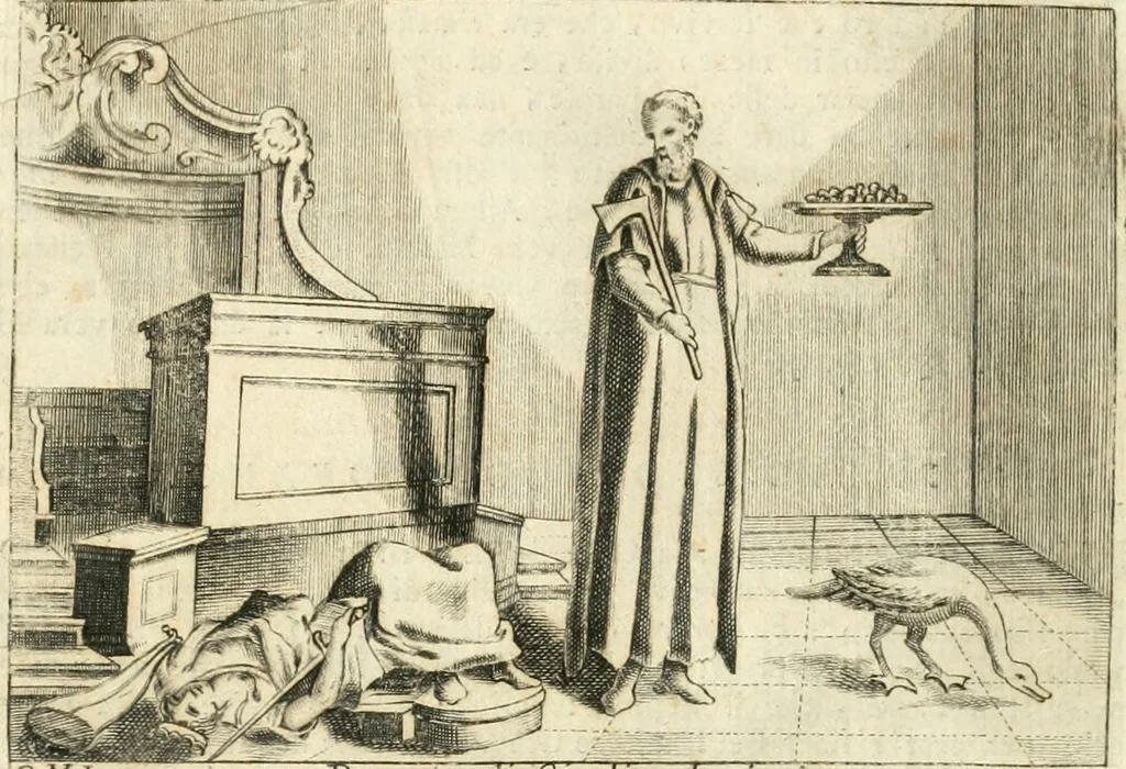 An illustration from Iconologia del cavaliere Cesare Ripa, perugino, 1764, leaf 159