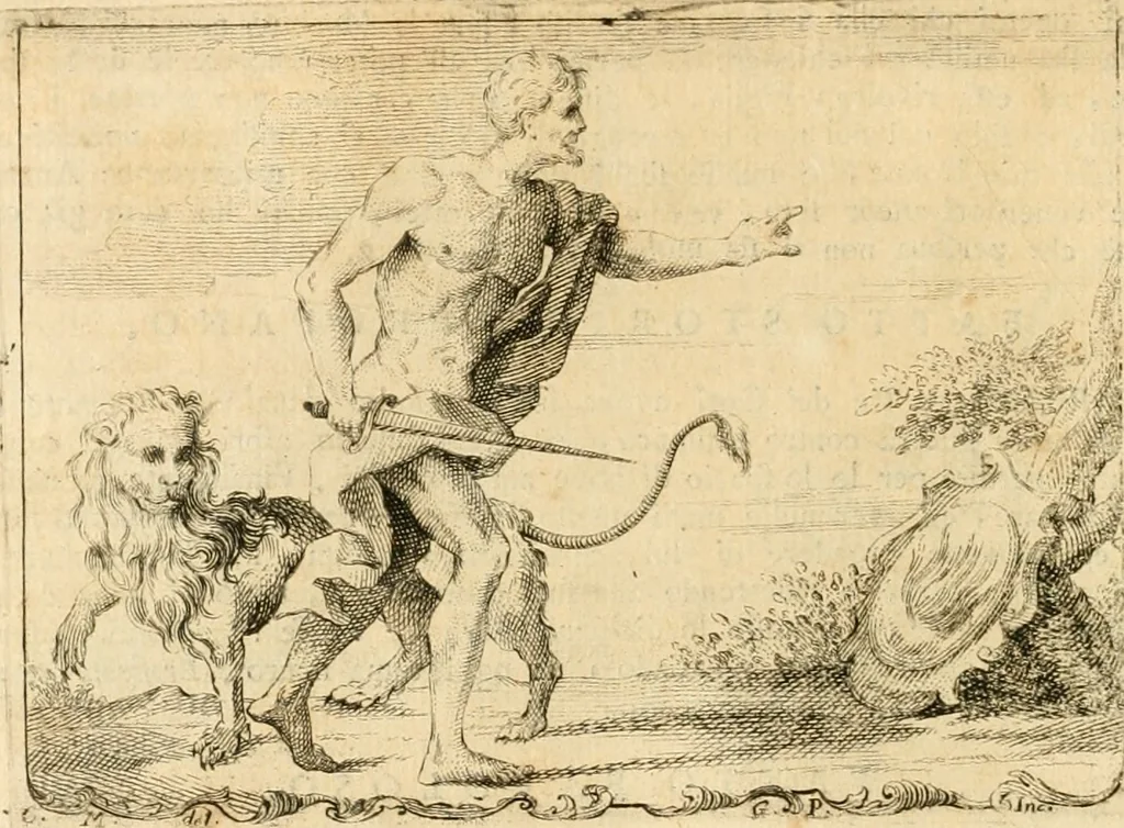 An illustration from Iconologia del cavaliere Cesare Ripa, perugino, 1764, leaf 19