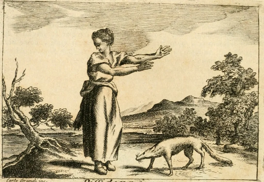 An illustration from Iconologia del cavaliere Cesare Ripa, perugino, 1764, leaf 205