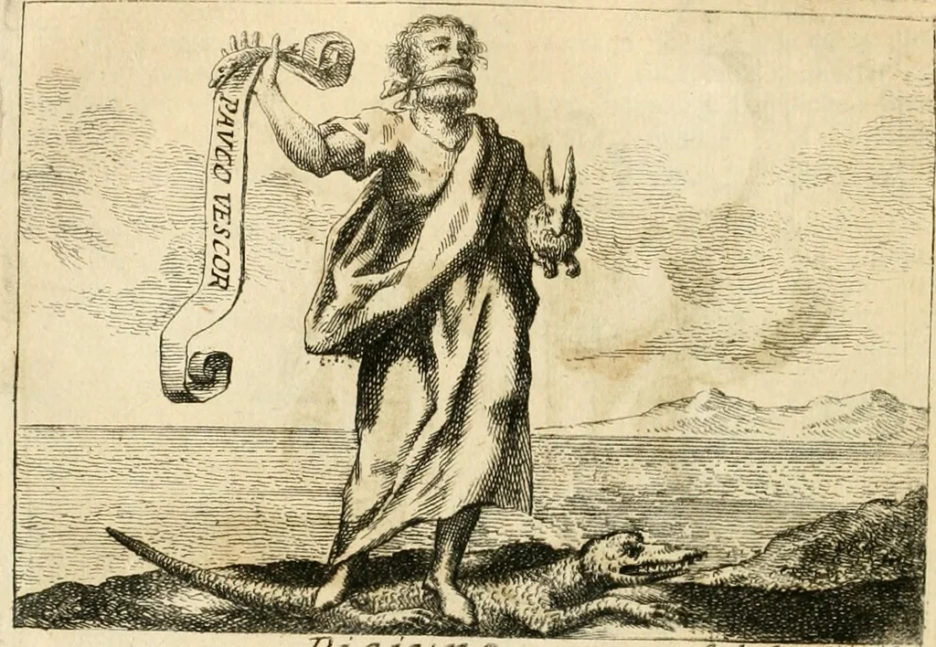 An illustration from Iconologia del cavaliere Cesare Ripa, perugino, 1764, leaf 209