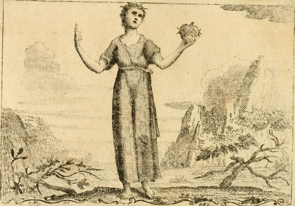 An illustration from Iconologia del cavaliere Cesare Ripa, perugino, 1764, leaf 21