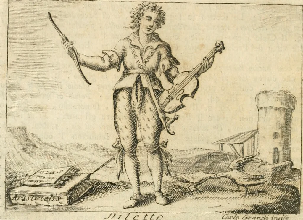 An illustration from Iconologia del cavaliere Cesare Ripa, perugino, 1764, leaf 219