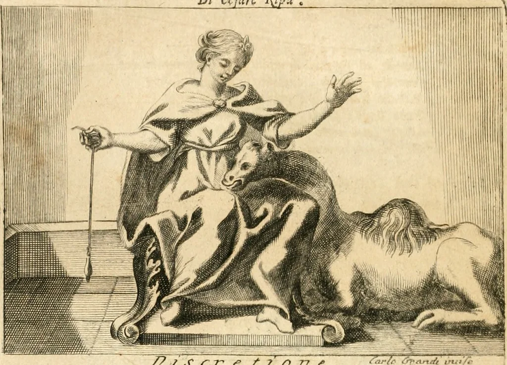 An illustration from Iconologia del cavaliere Cesare Ripa, perugino, 1764, leaf 237