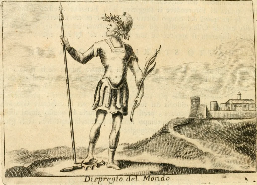 An illustration from Iconologia del cavaliere Cesare Ripa, perugino, 1764, leaf 253