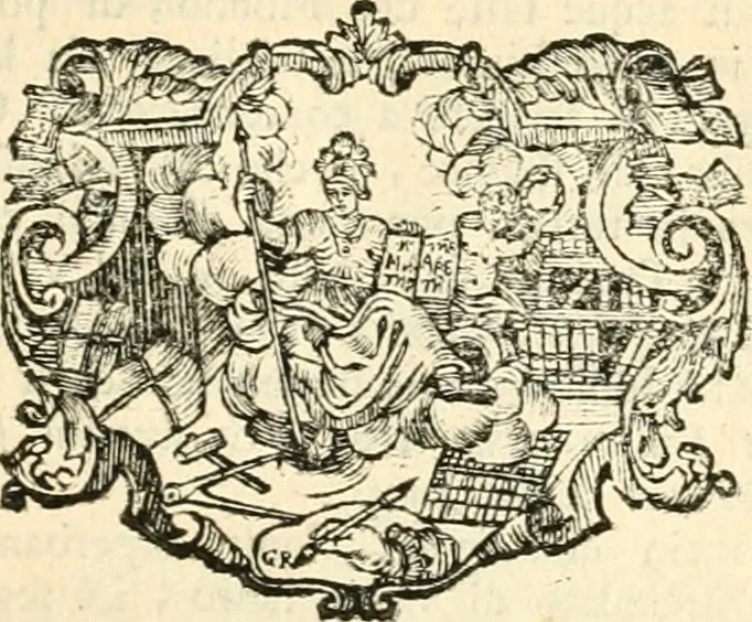 An illustration from Iconologia del cavaliere Cesare Ripa, perugino, 1764, leaf 254