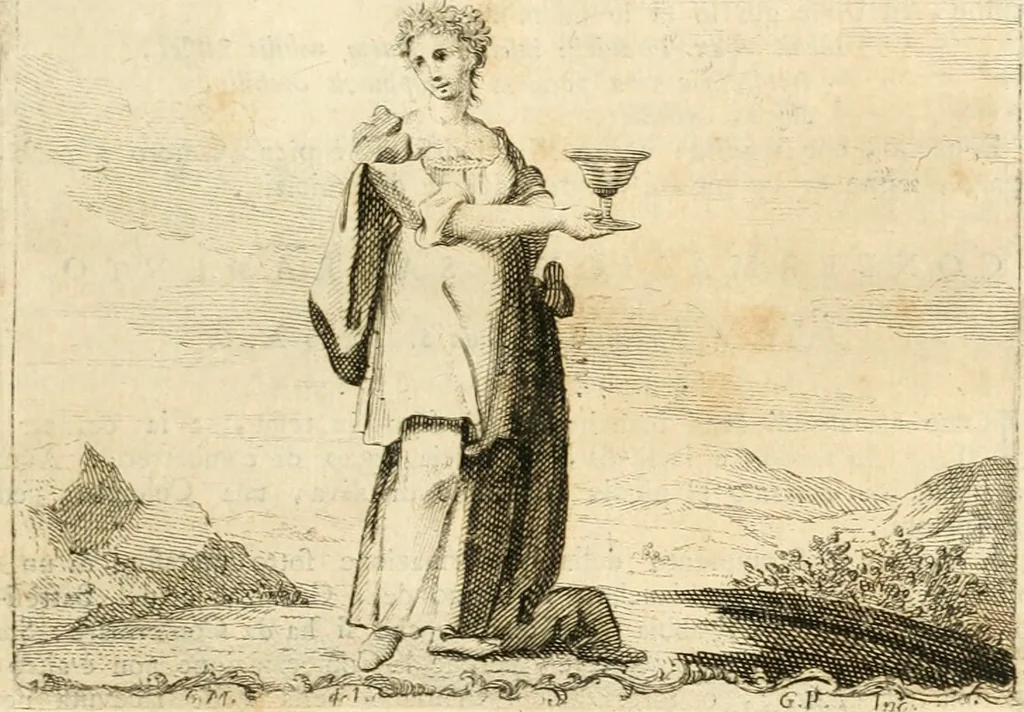 An illustration from Iconologia del cavaliere Cesare Ripa, perugino, 1764, leaf 28