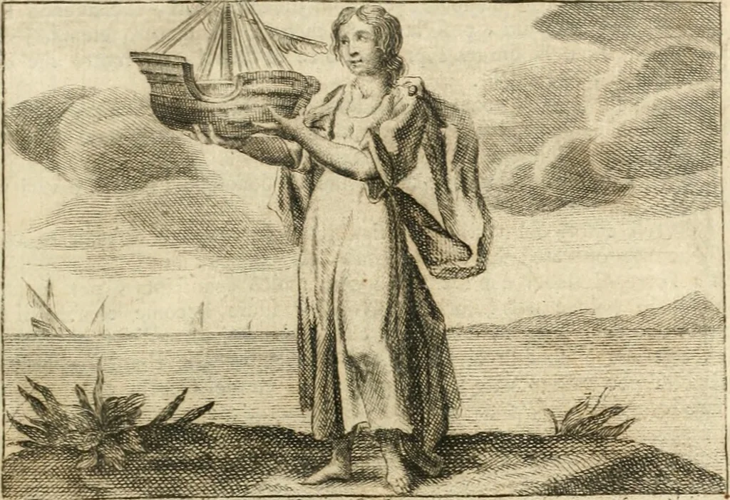 An illustration from Iconologia del cavaliere Cesare Ripa, perugino, 1764, leaf 34