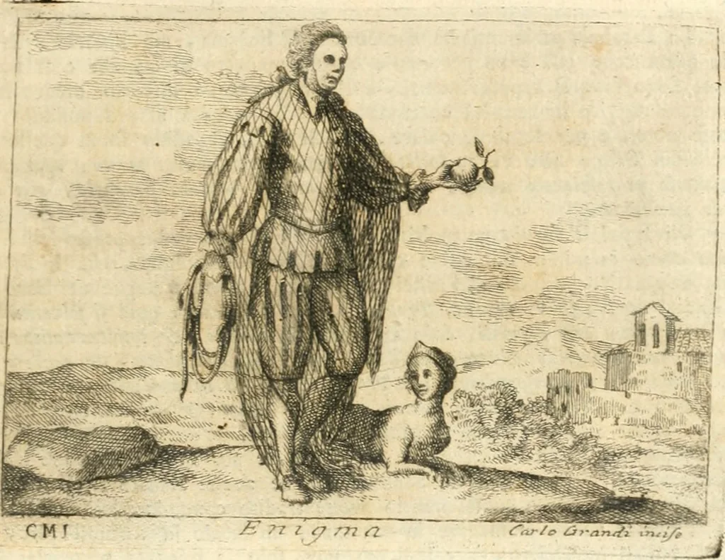 An illustration from Iconologia del cavaliere Cesare Ripa, perugino, 1764, leaf 340