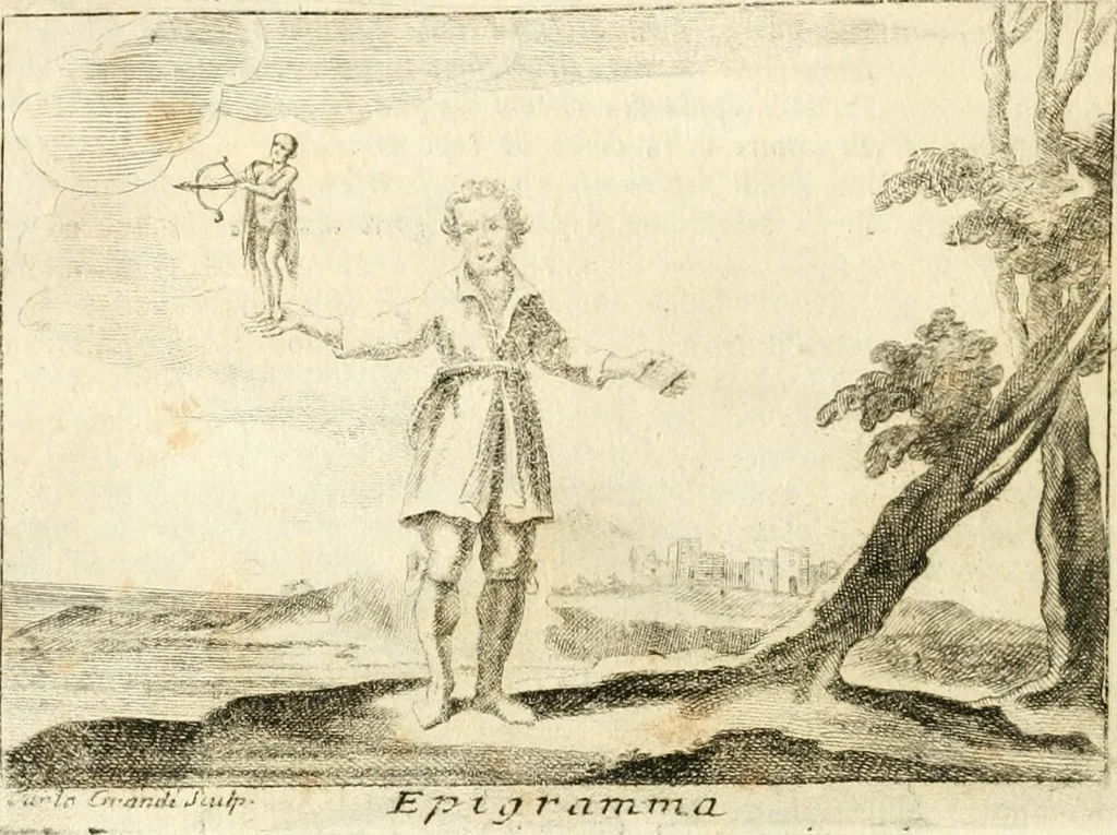 An illustration from Iconologia del cavaliere Cesare Ripa, perugino, 1764, leaf 345