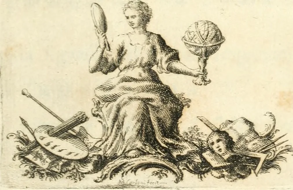 An illustration from Iconologia del cavaliere Cesare Ripa, perugino, 1764, leaf 4