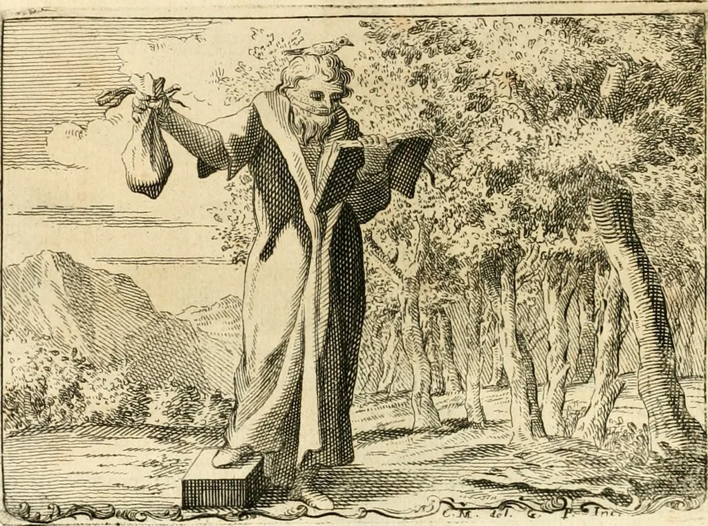 An illustration from Iconologia del cavaliere Cesare Ripa, perugino, 1764, leaf 49