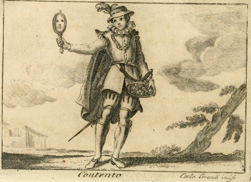 An illustration from Iconologia del cavaliere Cesare Ripa, perugino, 1764, leaf 57