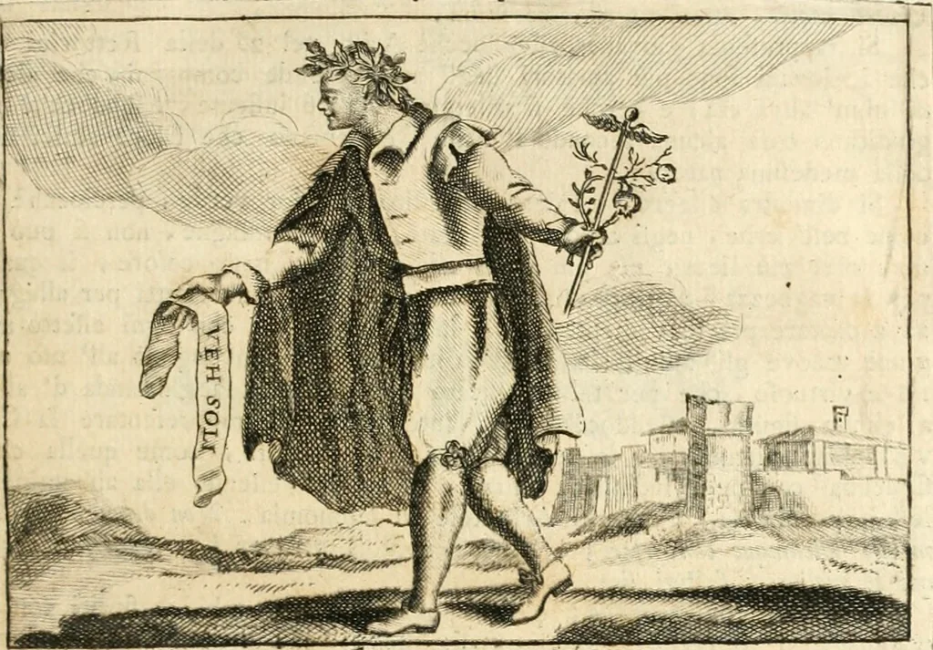 An illustration from Iconologia del cavaliere Cesare Ripa, perugino, 1764, leaf 68