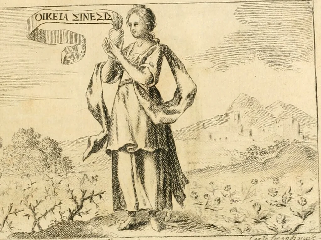 An illustration from Iconologia del cavaliere Cesare Ripa, perugino, 1764, leaf 92