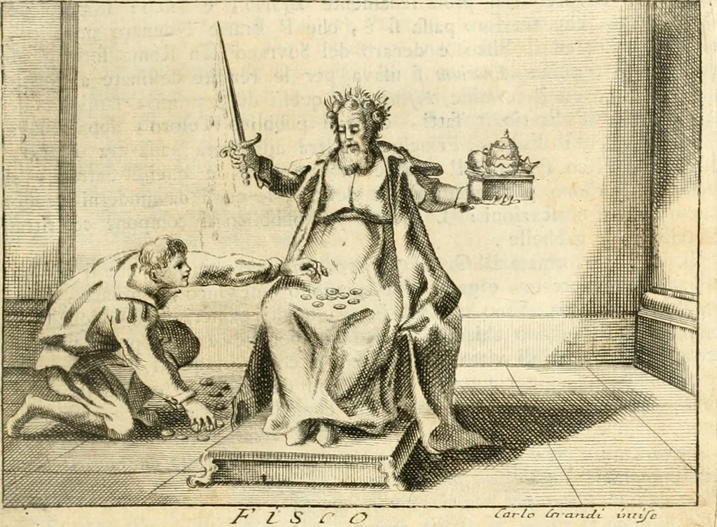 An illustration from Iconologia del cavaliere Cesare Ripa, perugino, 1764, leaf 102