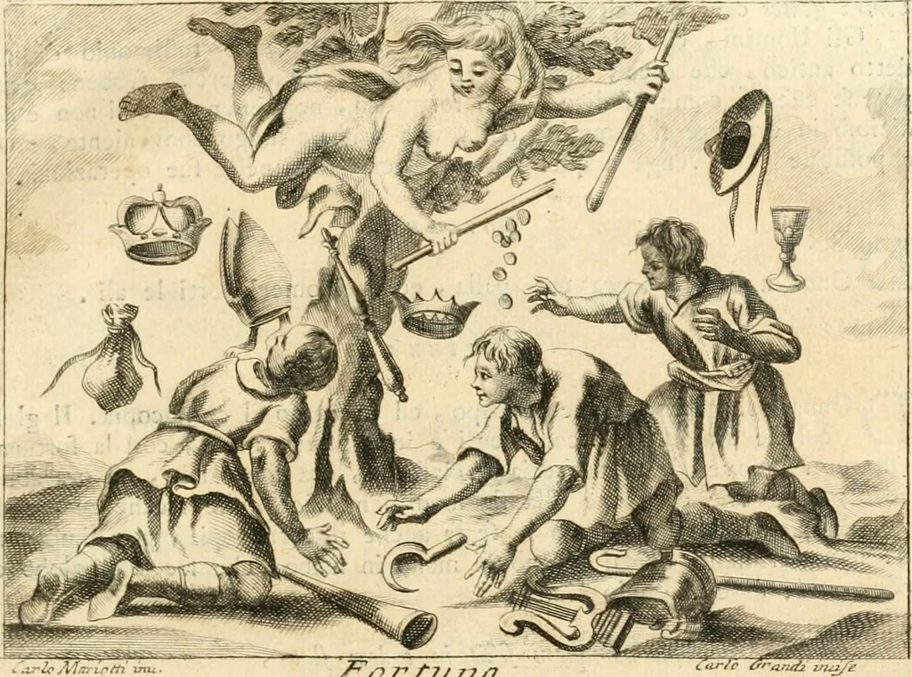 An illustration from Iconologia del cavaliere Cesare Ripa, perugino, 1764, leaf 120