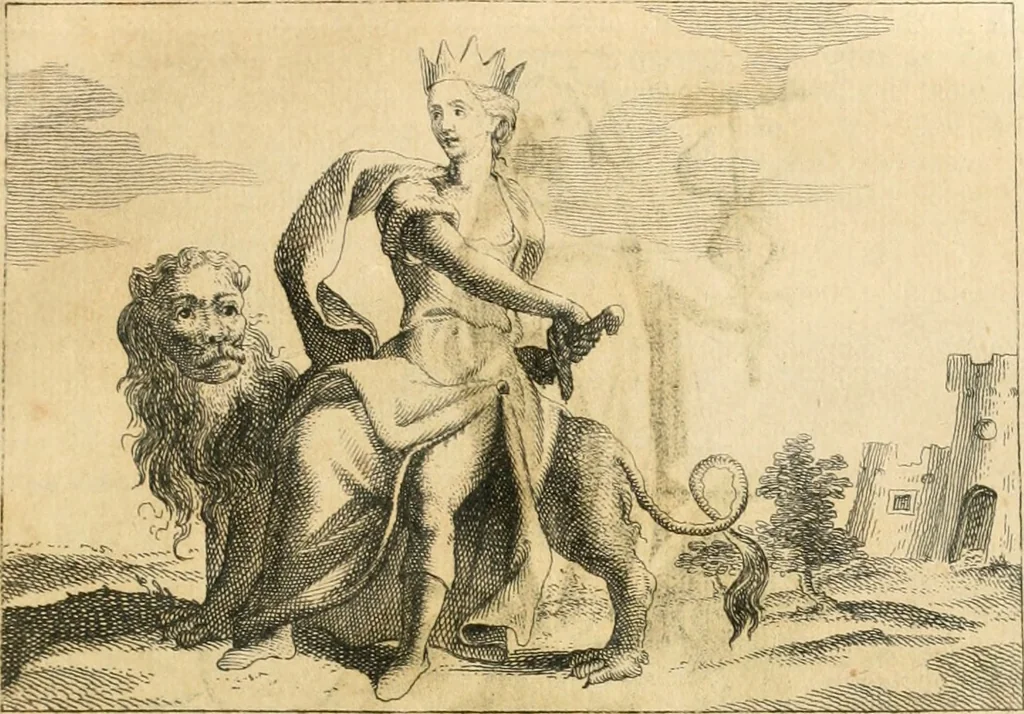 An illustration from Iconologia del cavaliere Cesare Ripa, perugino, 1764, leaf 130