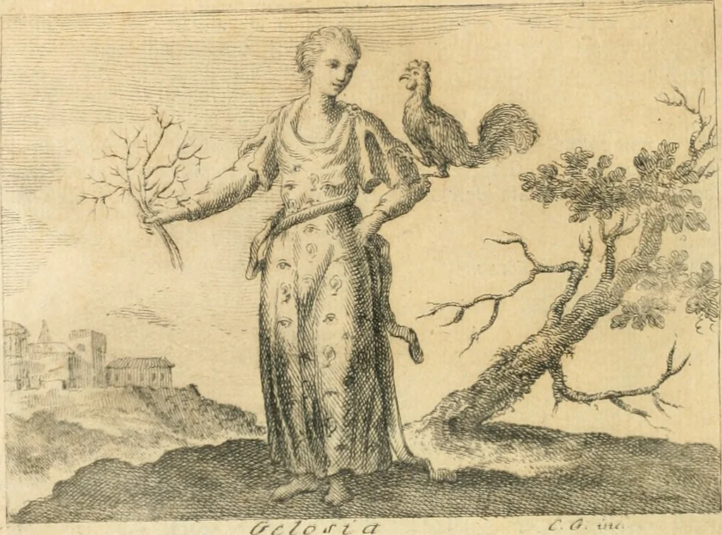 An illustration from Iconologia del cavaliere Cesare Ripa, perugino, 1764, leaf 173