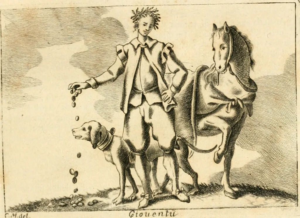 An illustration from Iconologia del cavaliere Cesare Ripa, perugino, 1764, leaf 186