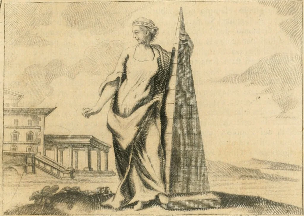 An illustration from Iconologia del cavaliere Cesare Ripa, perugino, 1764, leaf 216