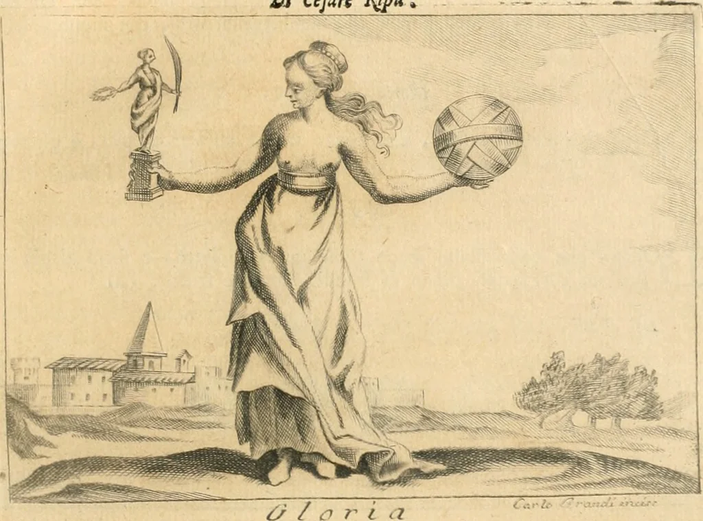 An illustration from Iconologia del cavaliere Cesare Ripa, perugino, 1764, leaf 220