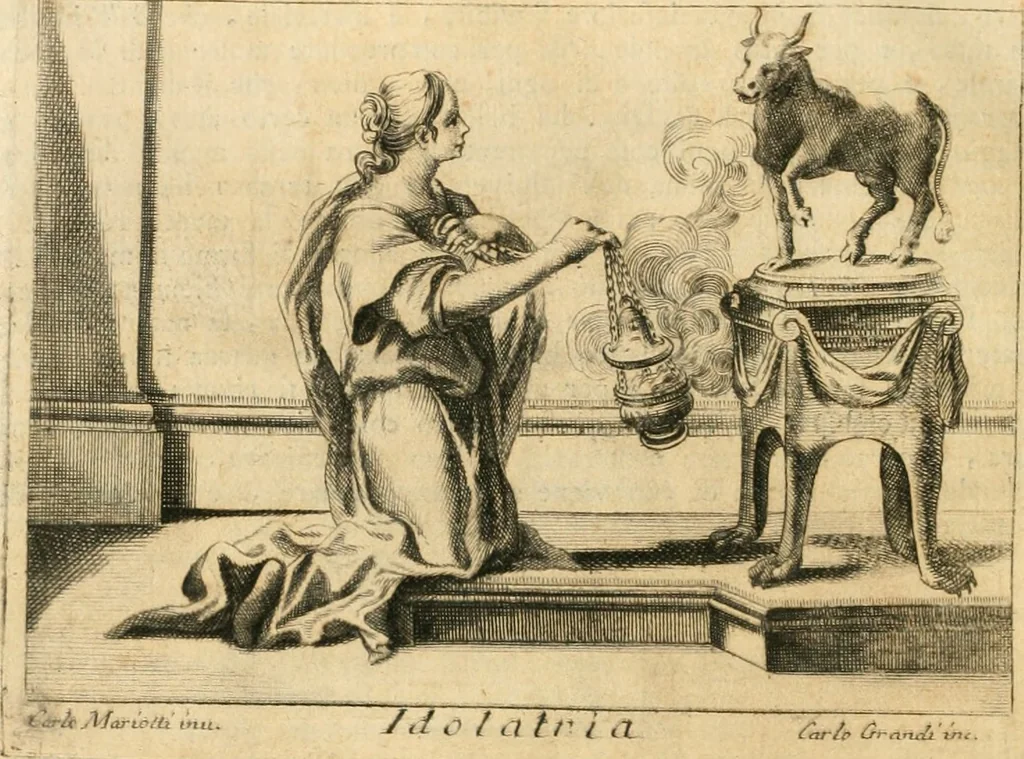 An illustration from Iconologia del cavaliere Cesare Ripa, perugino, 1764, leaf 249