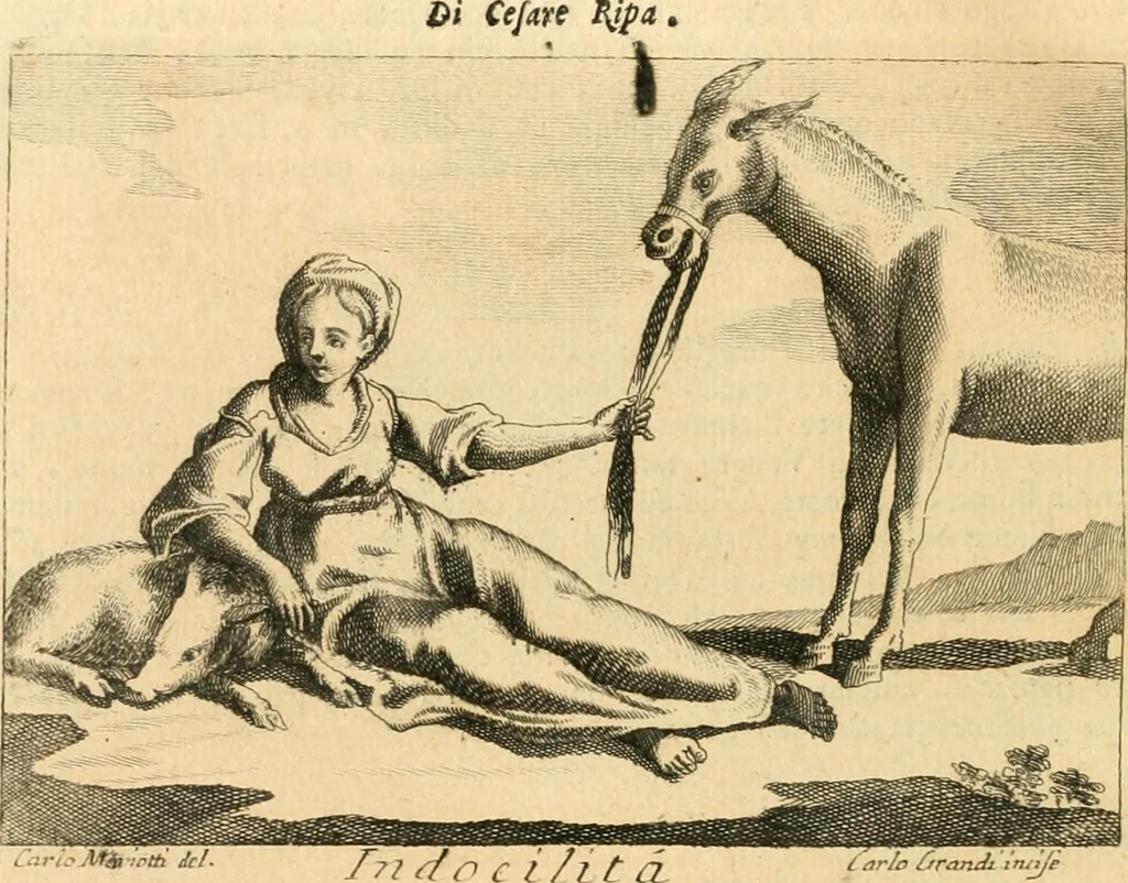 An illustration from Iconologia del cavaliere Cesare Ripa, perugino, 1764, leaf 267