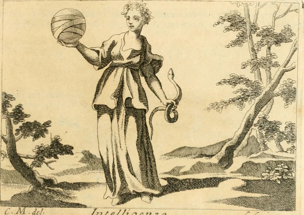 An illustration from Iconologia del cavaliere Cesare Ripa, perugino, 1764, leaf 310