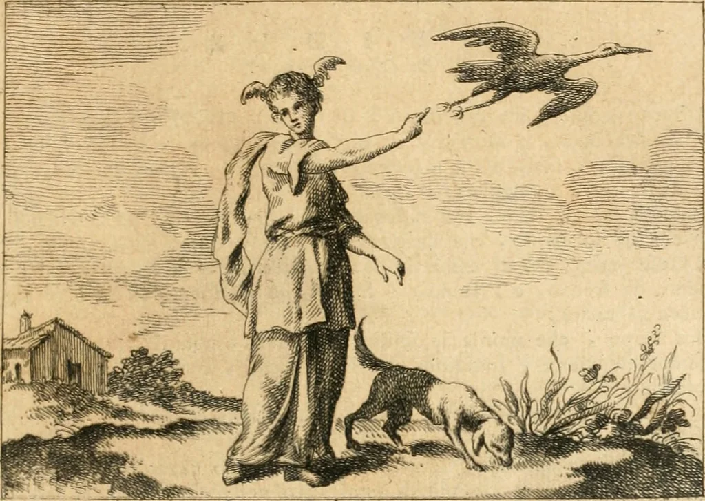 An illustration from Iconologia del cavaliere Cesare Ripa, perugino, 1764, leaf 328
