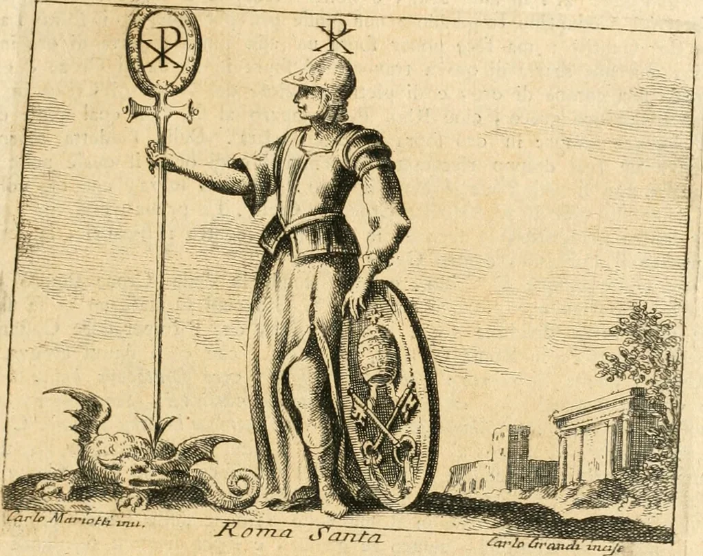 An illustration from Iconologia del cavaliere Cesare Ripa, perugino, 1764, leaf 374