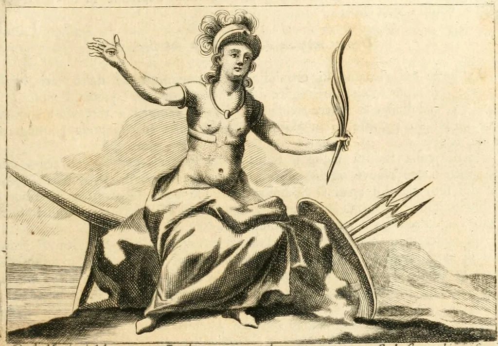 An illustration from Iconologia del cavaliere Cesare Ripa, perugino, 1764, leaf 378