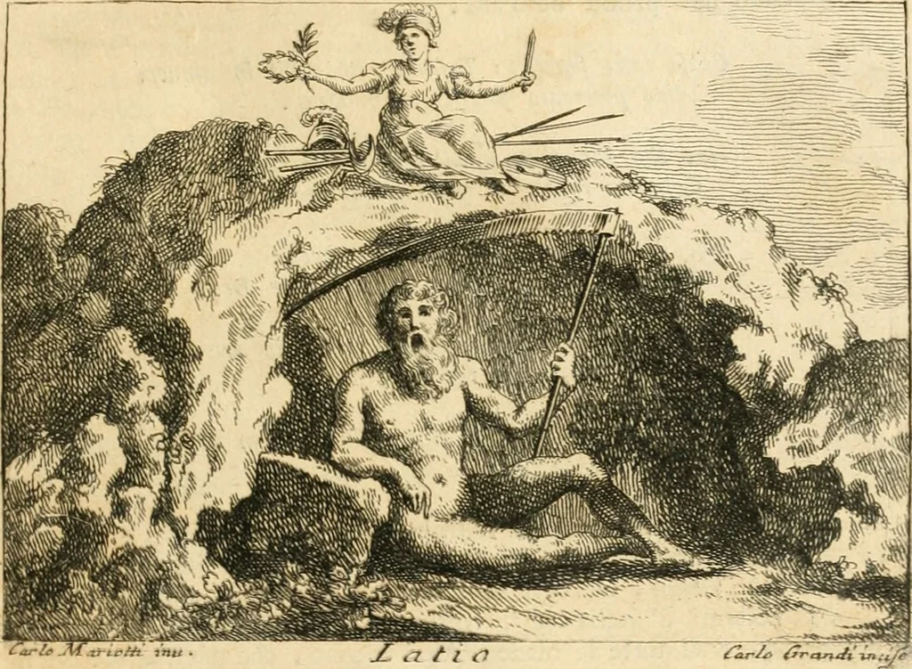 An illustration from Iconologia del cavaliere Cesare Ripa, perugino, 1764, leaf 390