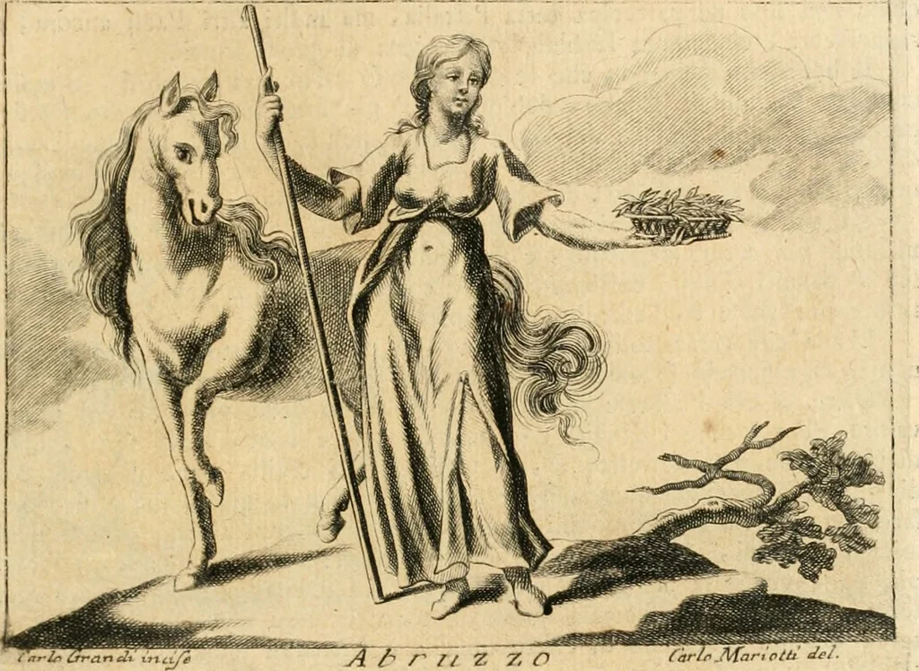 An illustration from Iconologia del cavaliere Cesare Ripa, perugino, 1764, leaf 400