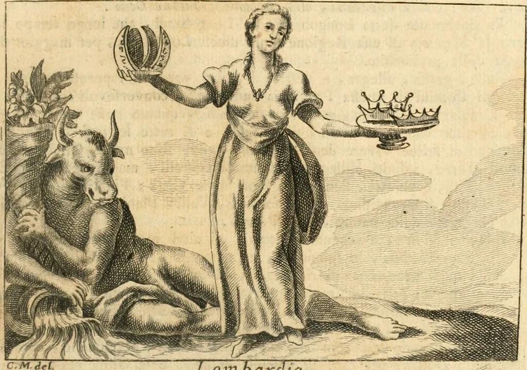 An illustration from Iconologia del cavaliere Cesare Ripa, perugino, 1764, leaf 420