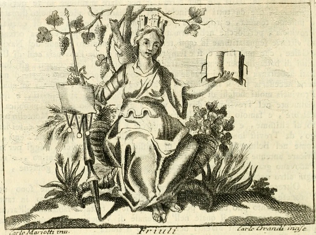 An illustration from Iconologia del cavaliere Cesare Ripa, perugino, 1764, leaf 427