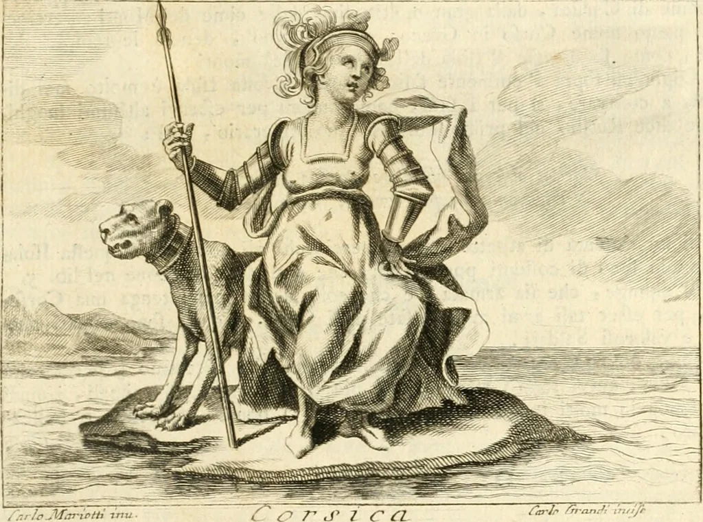 An illustration from Iconologia del cavaliere Cesare Ripa, perugino, 1764, leaf 430