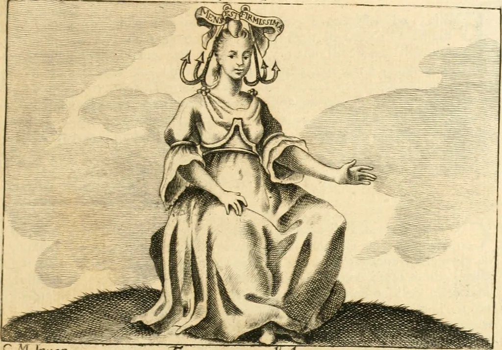 An illustration from Iconologia del cavaliere Cesare Ripa, perugino, 1764, leaf 72