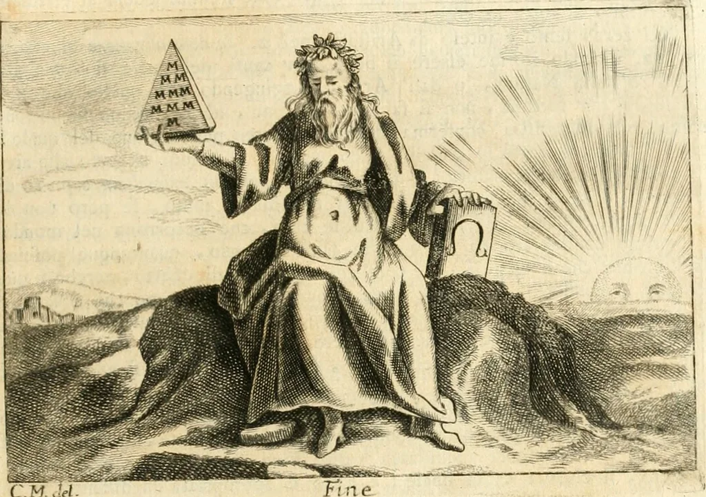 An illustration from Iconologia del cavaliere Cesare Ripa, perugino, 1764, leaf 98