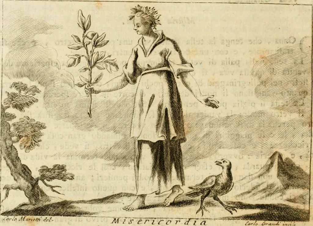 An illustration from Iconologia del cavaliere Cesare Ripa, perugino, 1764, leaf 143
