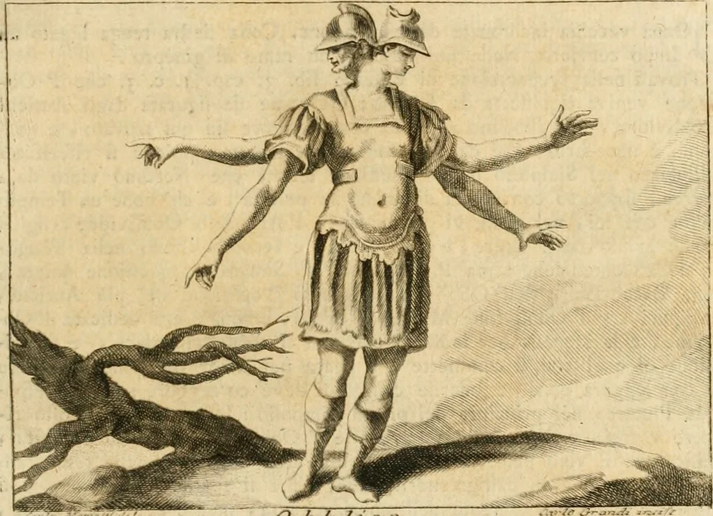 An illustration from Iconologia del cavaliere Cesare Ripa, perugino, 1764, leaf 254