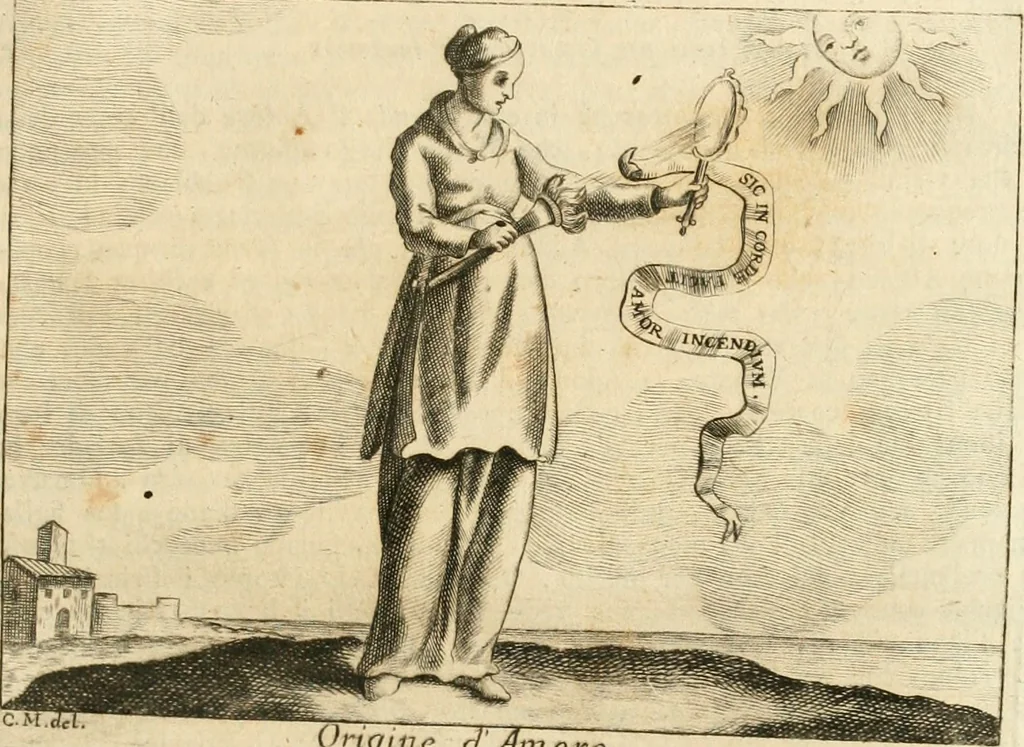 An illustration from Iconologia del cavaliere Cesare Ripa, perugino, 1764, leaf 292