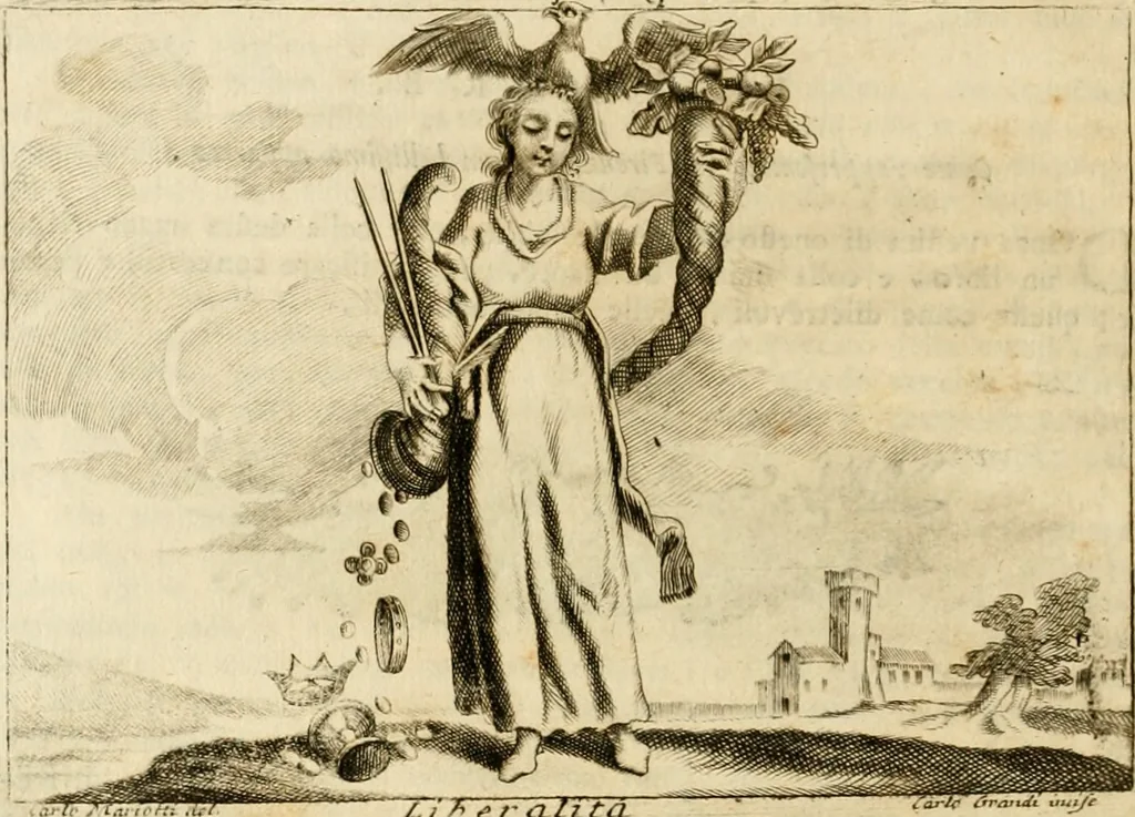 An illustration from Iconologia del cavaliere Cesare Ripa, perugino, 1764, leaf 31