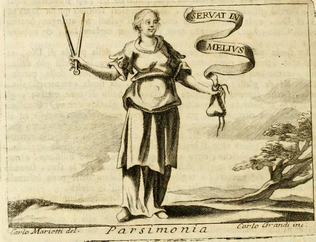 An illustration from Iconologia del cavaliere Cesare Ripa, perugino, 1764, leaf 345